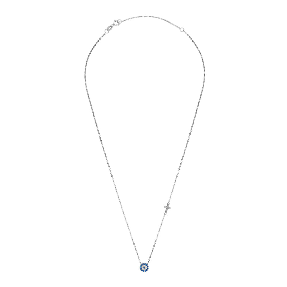 Evil eye deals necklace tiffany