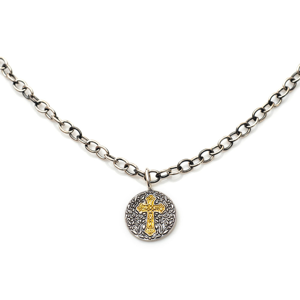 MEN'S CROSS NECKLACE
