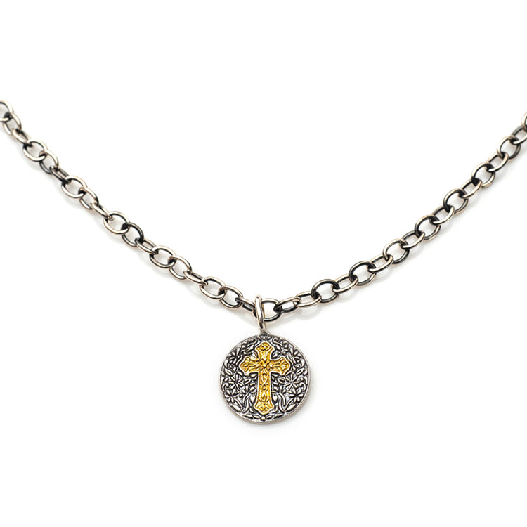 MEN'S CROSS NECKLACE