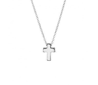 Floating Mini Cross Necklace