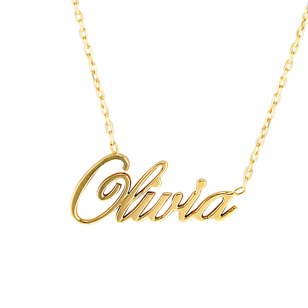 CLASSIC CUSTOM NAME NECKLACE