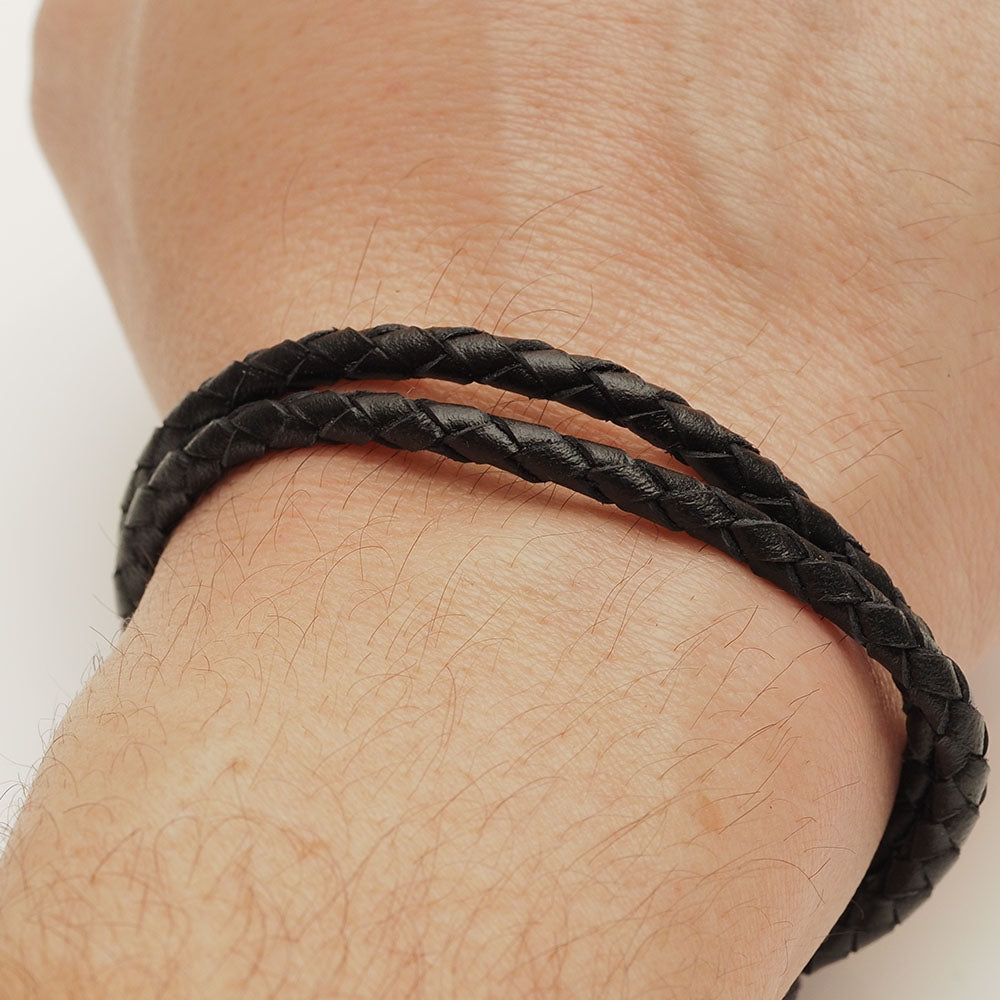 Double Leather Bracelet