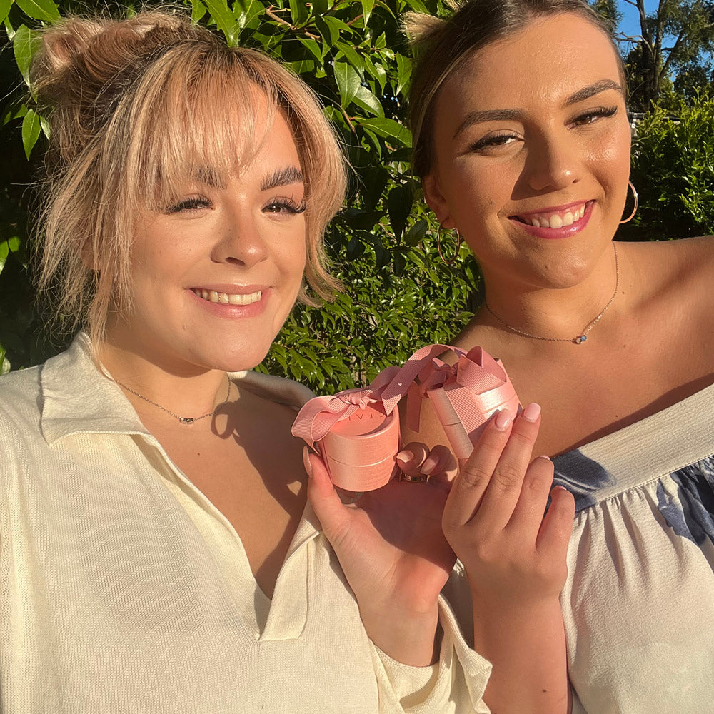 best friends necklace, friendship jewellery, 2 friends share 2 initial necklace