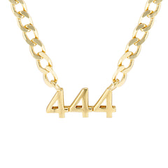 444 Angel number Necklace