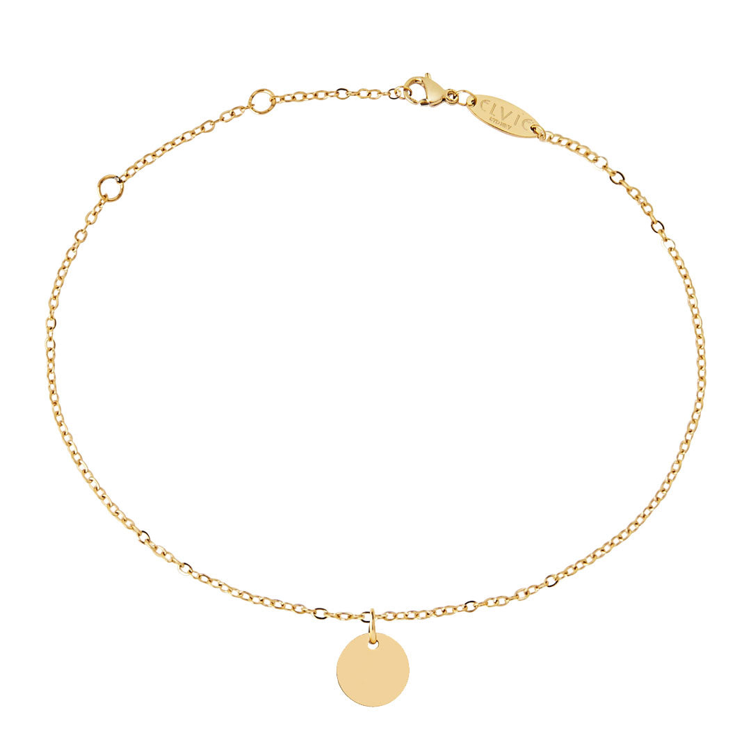 Small Disc Anklet