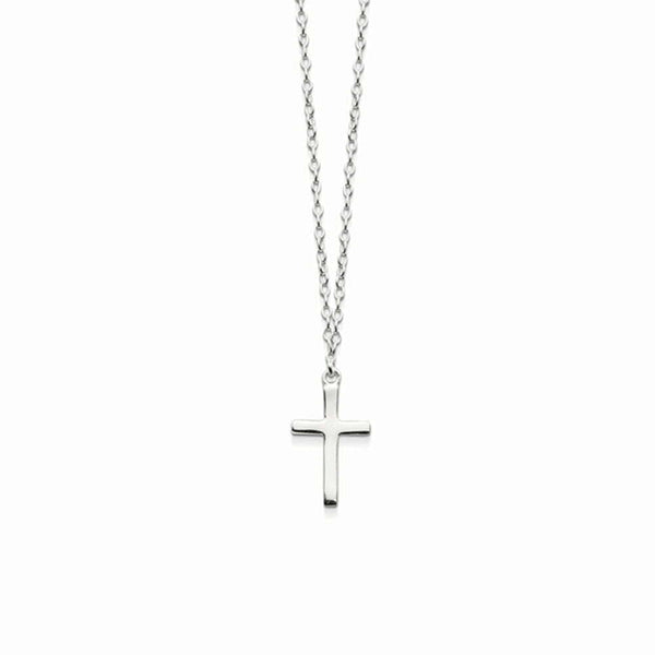 Baby diamond deals cross necklace