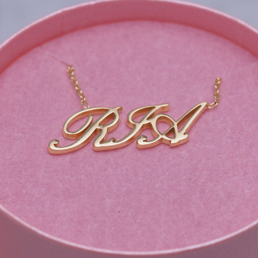 CLASSIC CUSTOM NAME NECKLACE