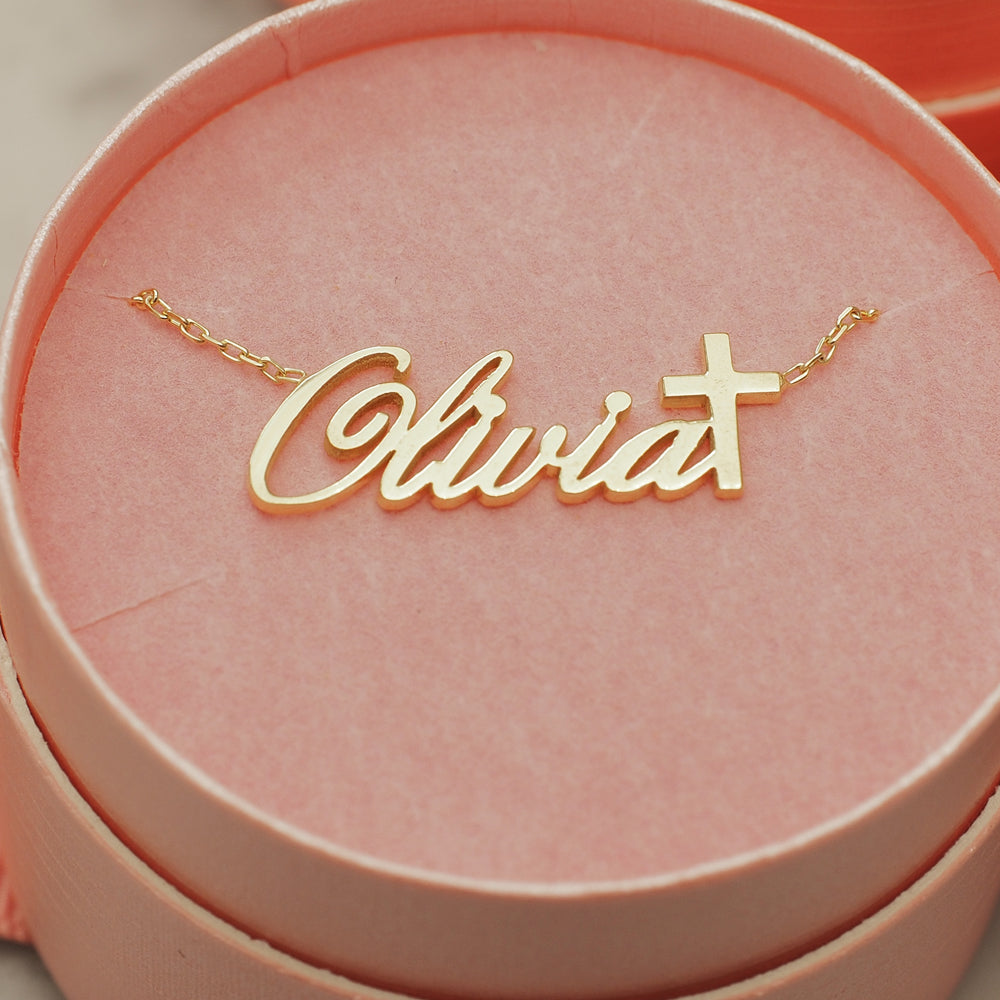 CLASSIC CUSTOM NAME NECKLACE