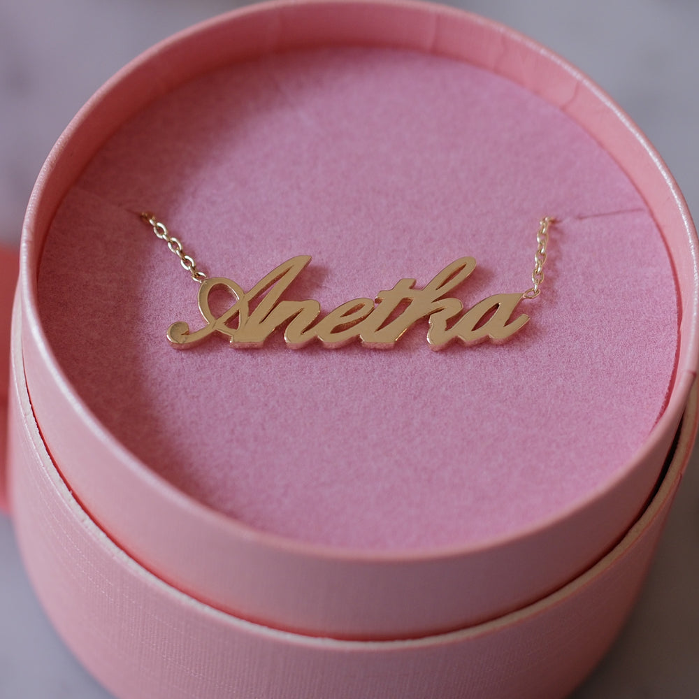 CLASSIC CUSTOM NAME NECKLACE