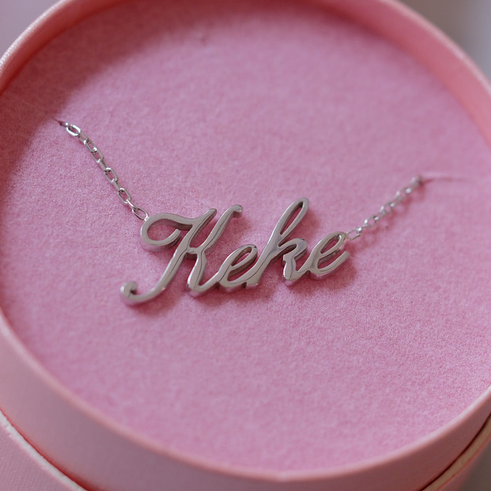 CLASSIC CUSTOM NAME NECKLACE