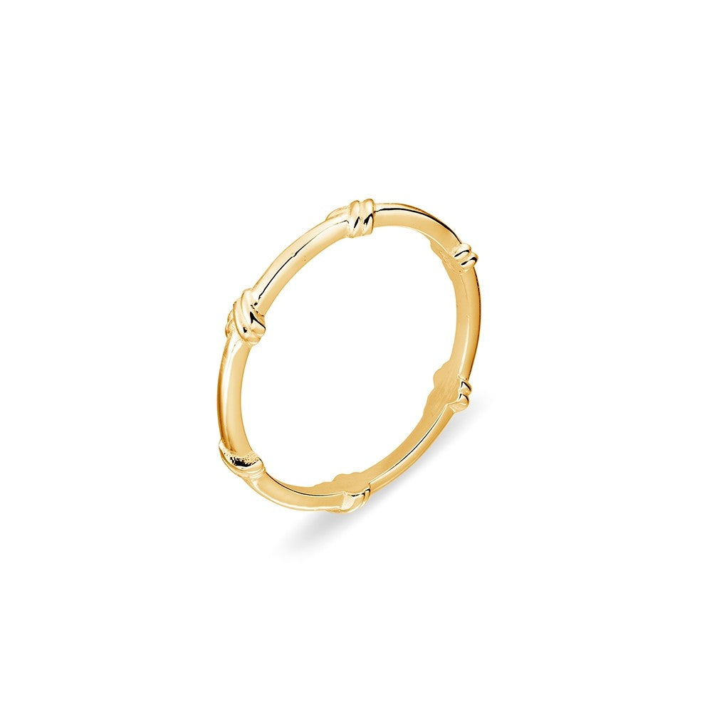 Knot ring in gold