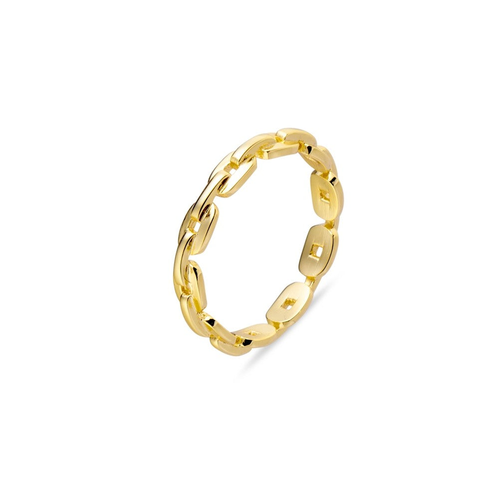 Gold Chain link  ring