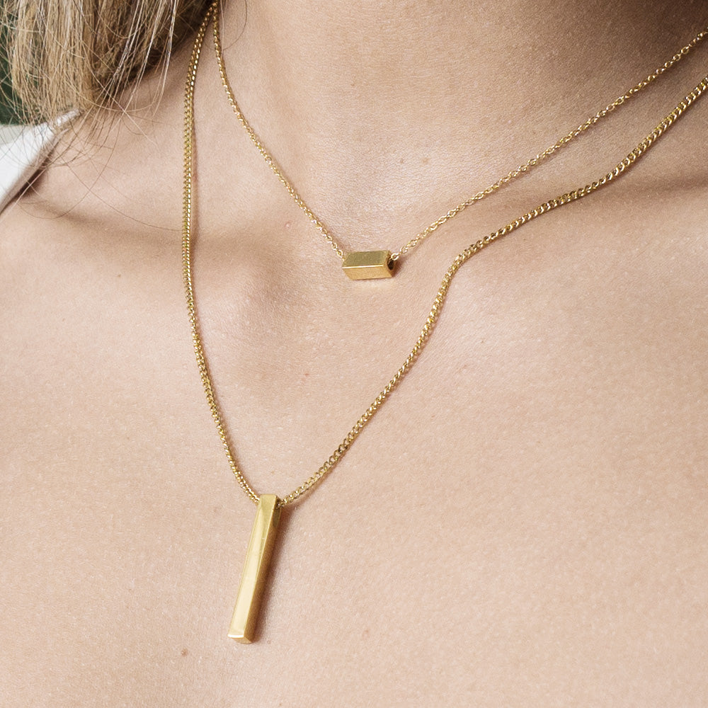 Petite Bar Necklace