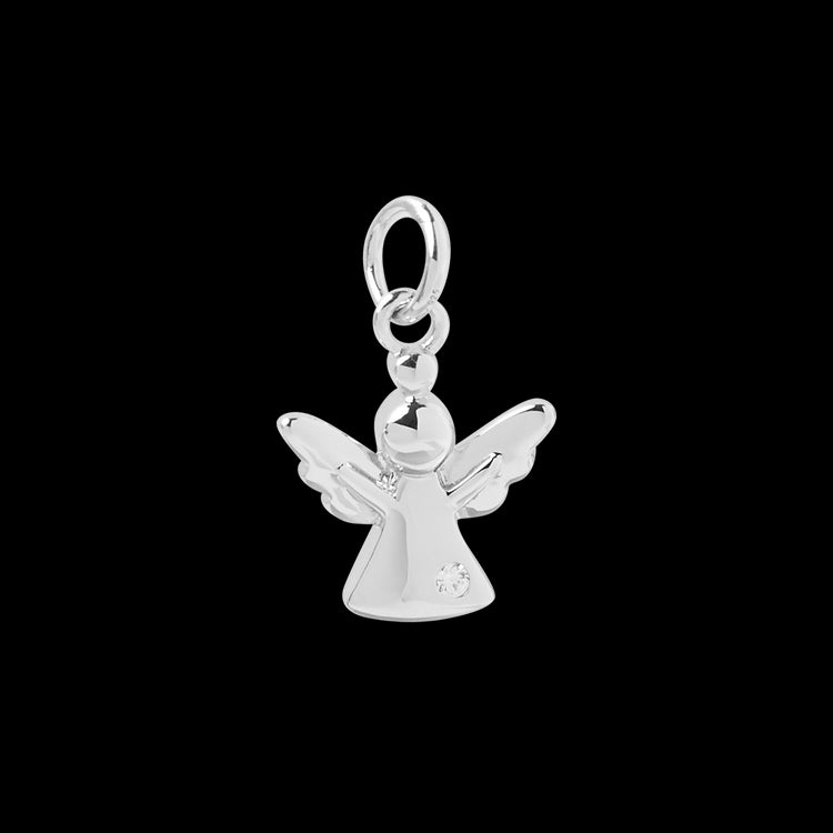 Sterling silver angel pendant