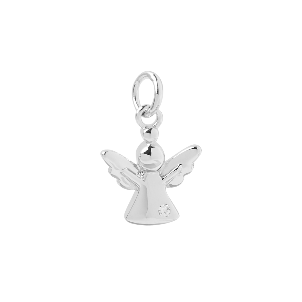 Sterling silver angel pendant