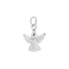 Sterling silver angel pendant
