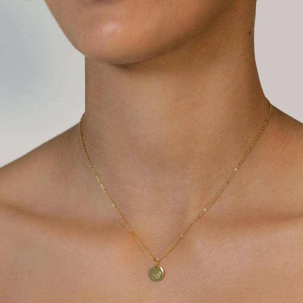 Small Disc Necklace