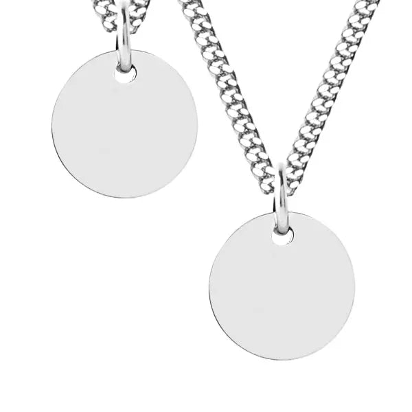 Small Disc Necklace ELVIE JEWELS
