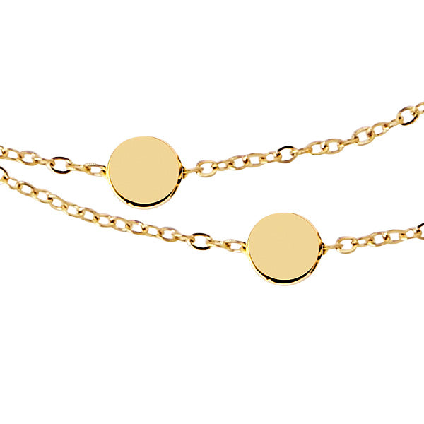 Gold Initial Bracelet