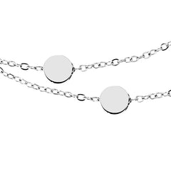 Silver Initial Bracelet