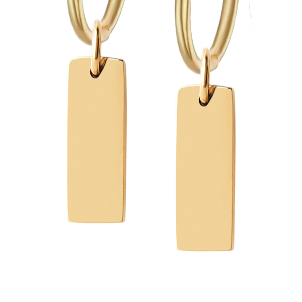 Tag Earrings