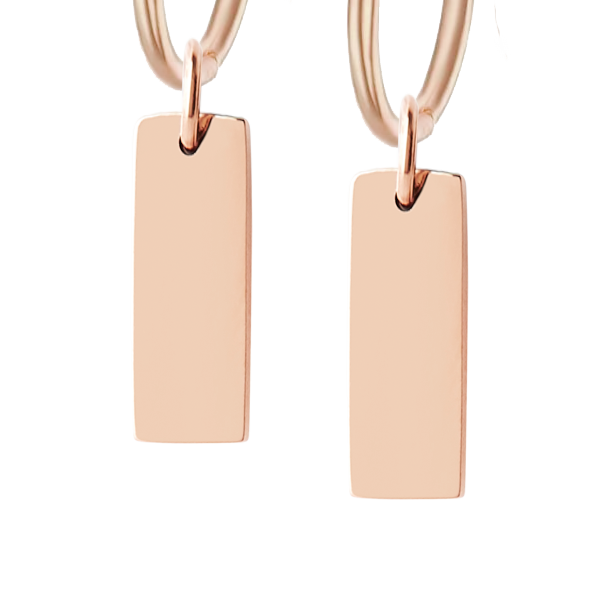 Tag Earrings