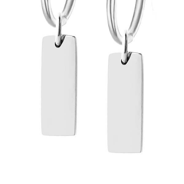 Tag Earrings