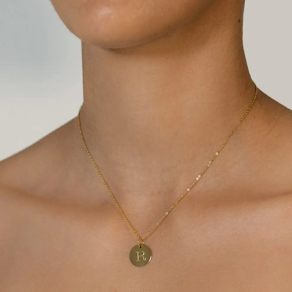 Large Disc Necklace