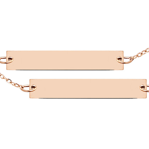 Rose Gold Name Bracelet