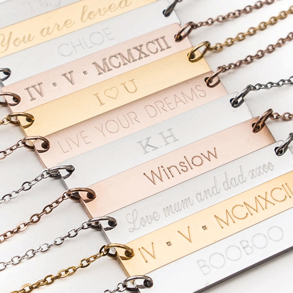 Engraved Name Bracelet