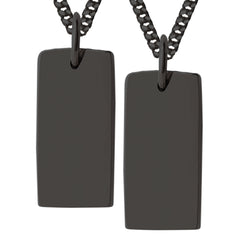 Men's XL Tag Necklace