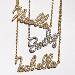 Hand made name necklace