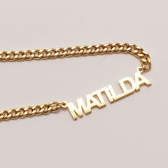 Matilda Name Necklace