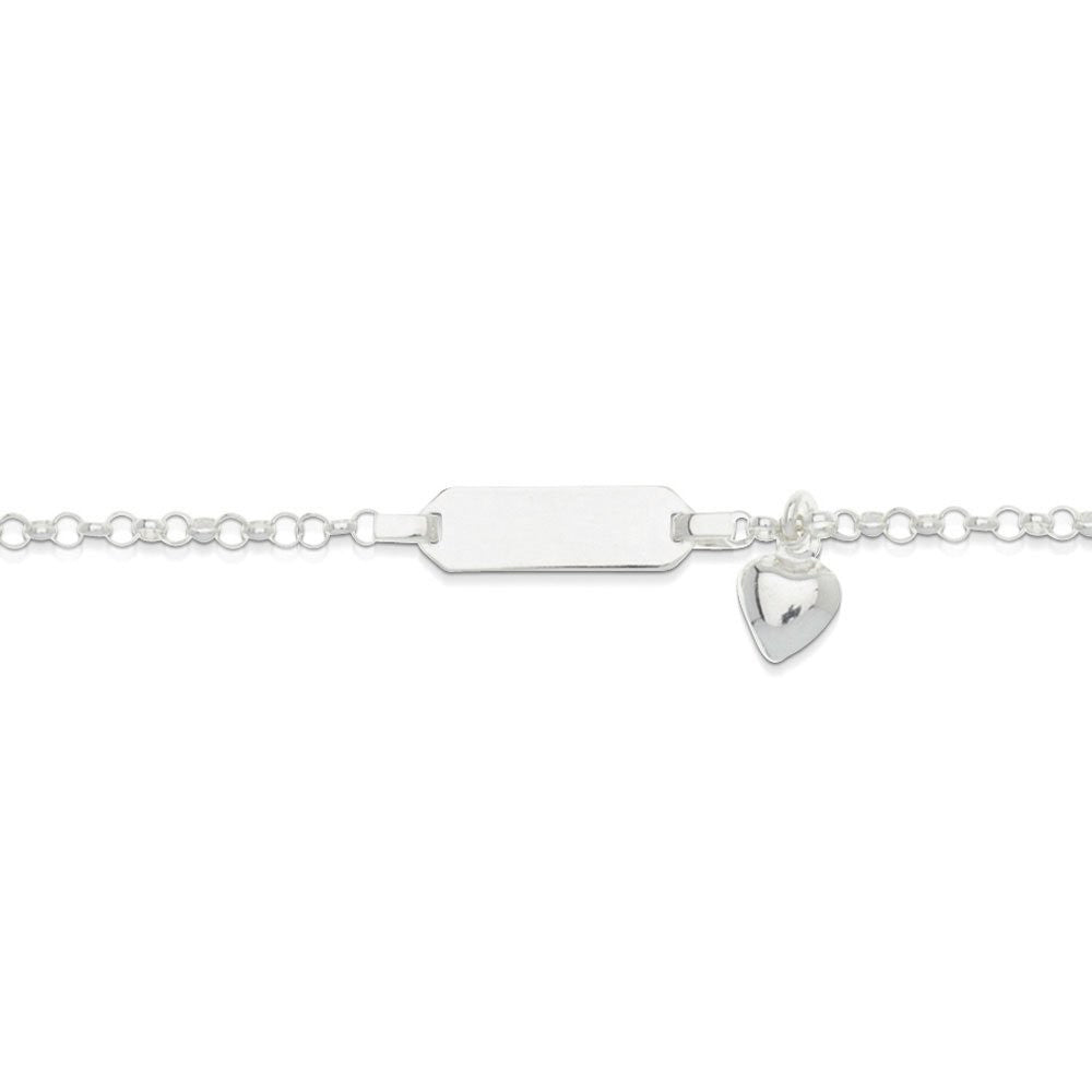 ENGRAVABLE BABY BRACELET - Silver