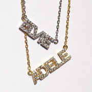 personalised jewellery name necklace